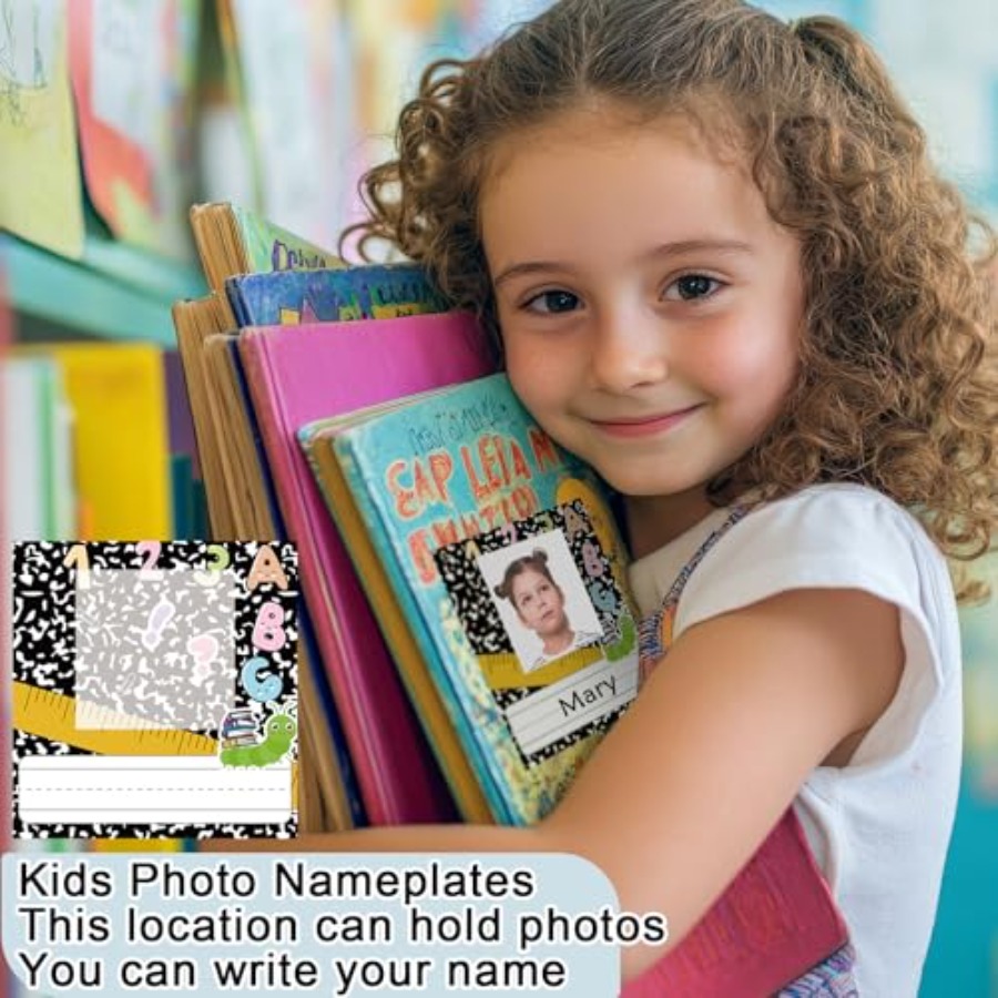 42pcs Name Tags for Desk Photo - Desk Name Plate บทวิจารณ์และราคา