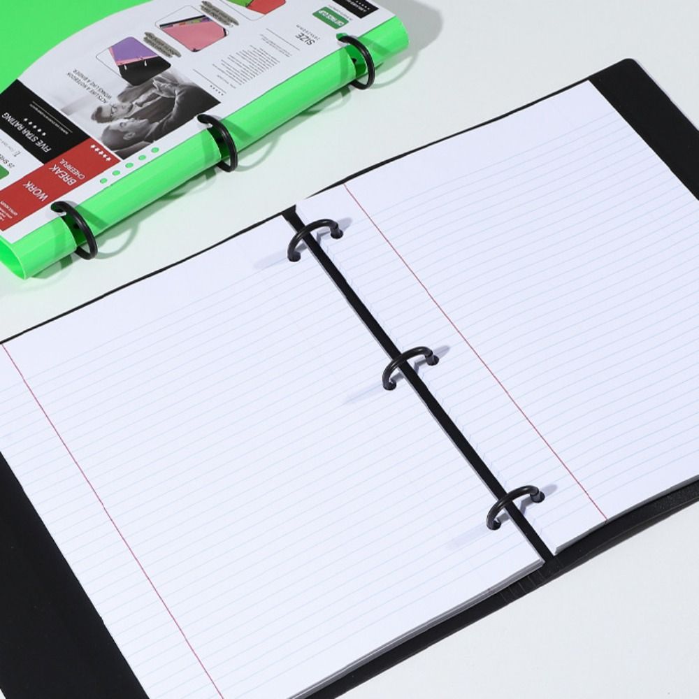 3 Ring Loose-leaf File Folder  - Paper Punch 3 Hole บทวิจารณ์และราคา