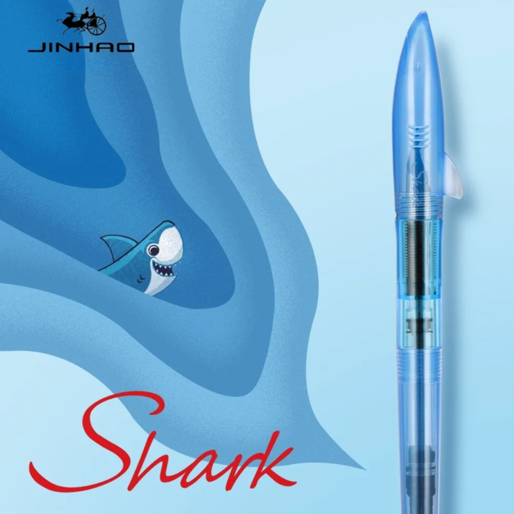 Jinhao Cute Shark Fountain Pen - Office Stationery Supply Business บทวิจารณ์และราคา