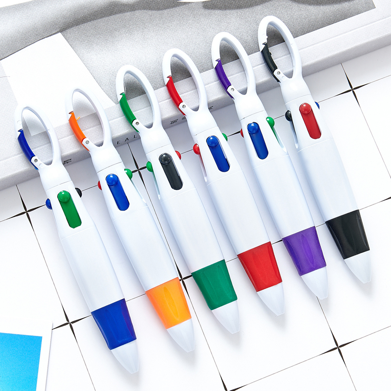2Pcs Gel Pen 4 Color Inks Port - Stationery And Office Supply Chain บทวิจารณ์และราคา