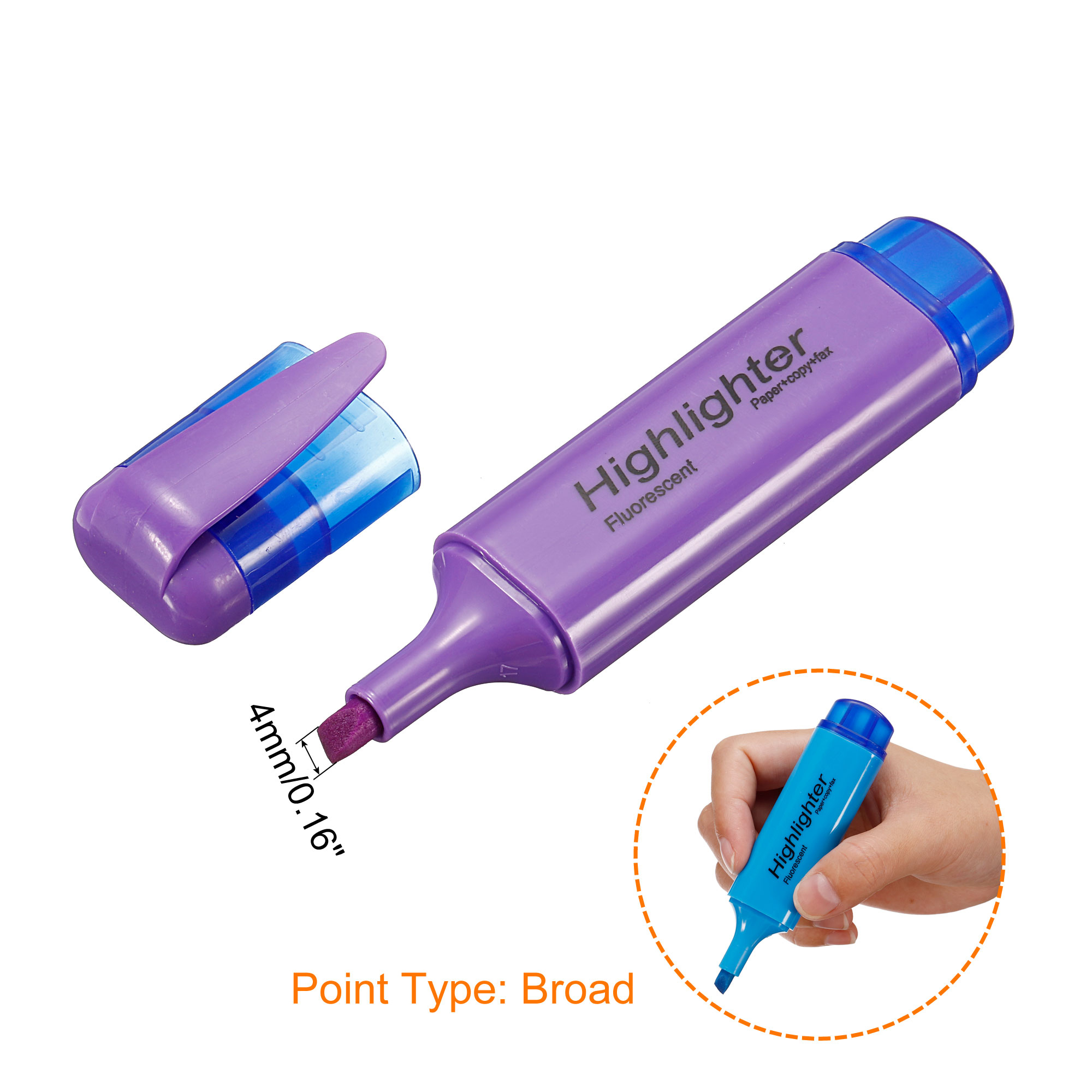 4/6Pc Highlighter Fluorescent  - Highlighter Set Pastel บทวิจารณ์และราคา