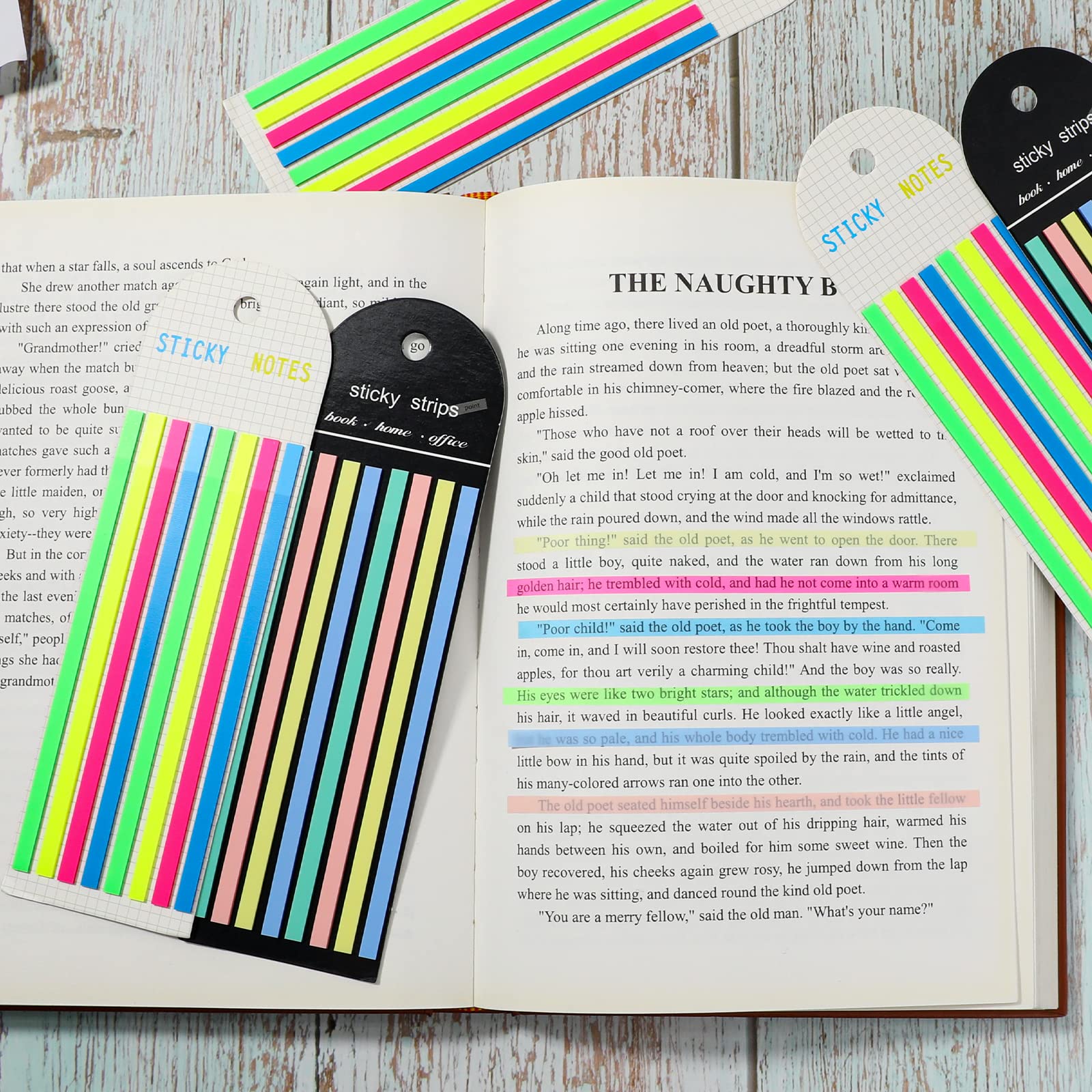 Multi-colored Long Strip Index - Index Tab Divider บทวิจารณ์และราคา
