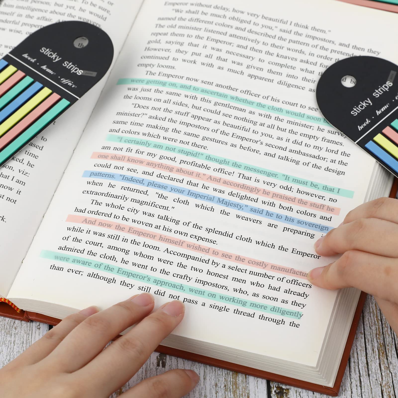 Multi-colored Long Strip Index - Index Tab Divider บทวิจารณ์และราคา