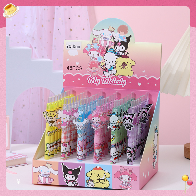 48pcs Gel Pen Kuromi KT My Mel - Stationery Warehouse บทวิจารณ์และราคา