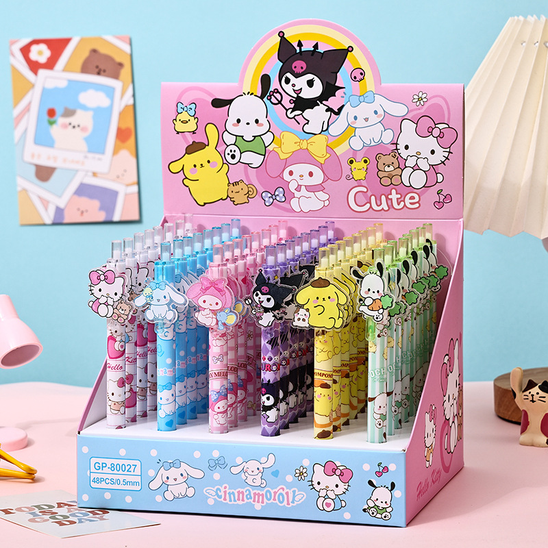48pcs Gel Pen Kuromi KT My Mel - Stationery Warehouse บทวิจารณ์และราคา