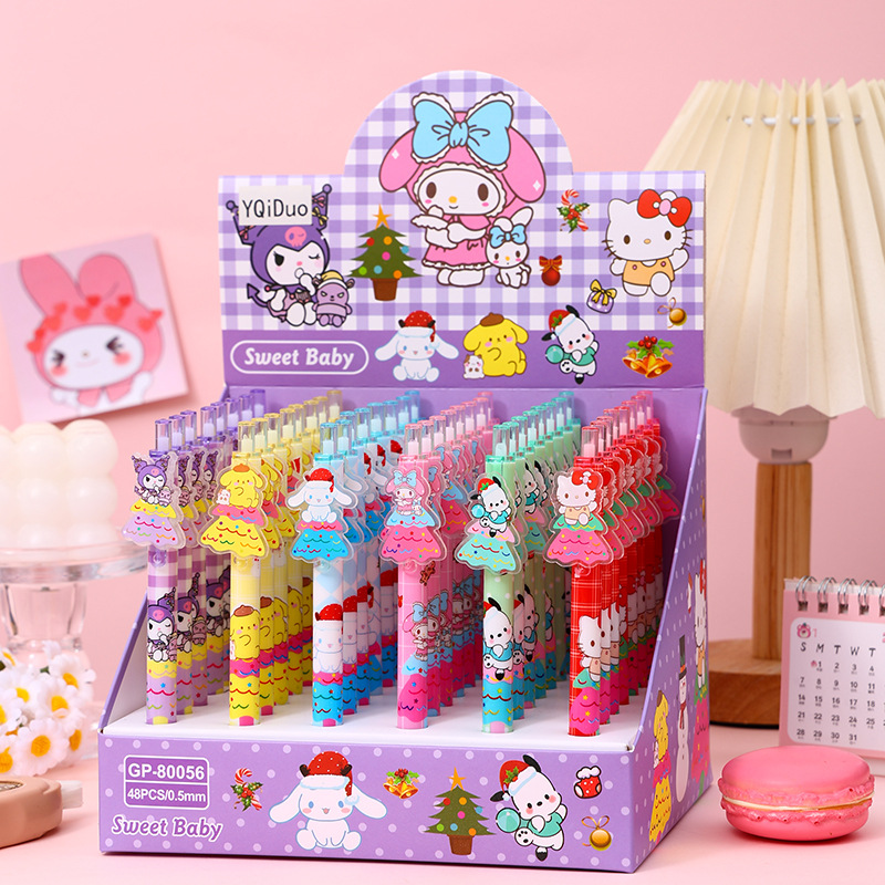 48pcs Gel Pen Kuromi KT My Mel - Stationery Warehouse บทวิจารณ์และราคา