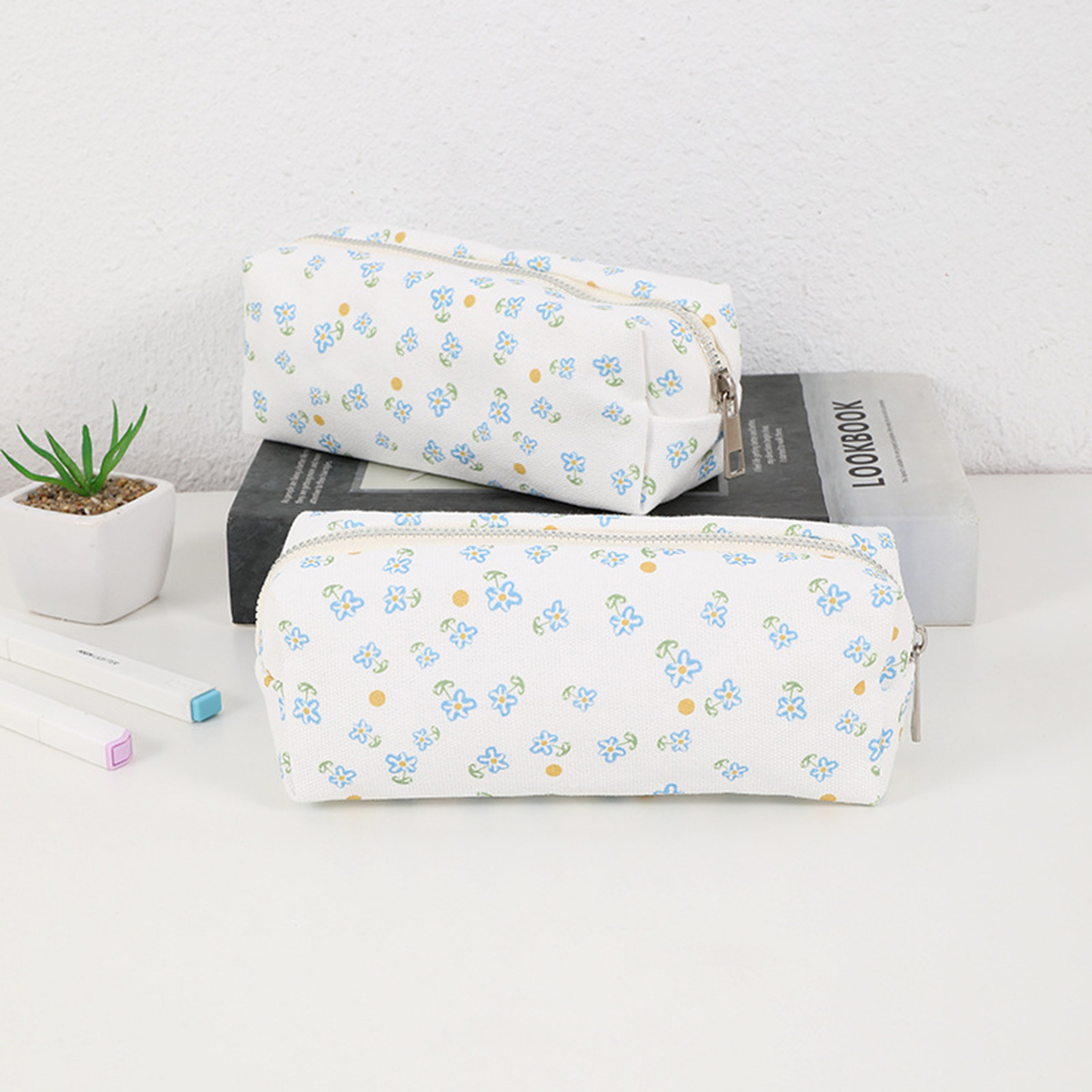 Simple floral printed pencil c - Stationery Office Supply Store บทวิจารณ์และราคา