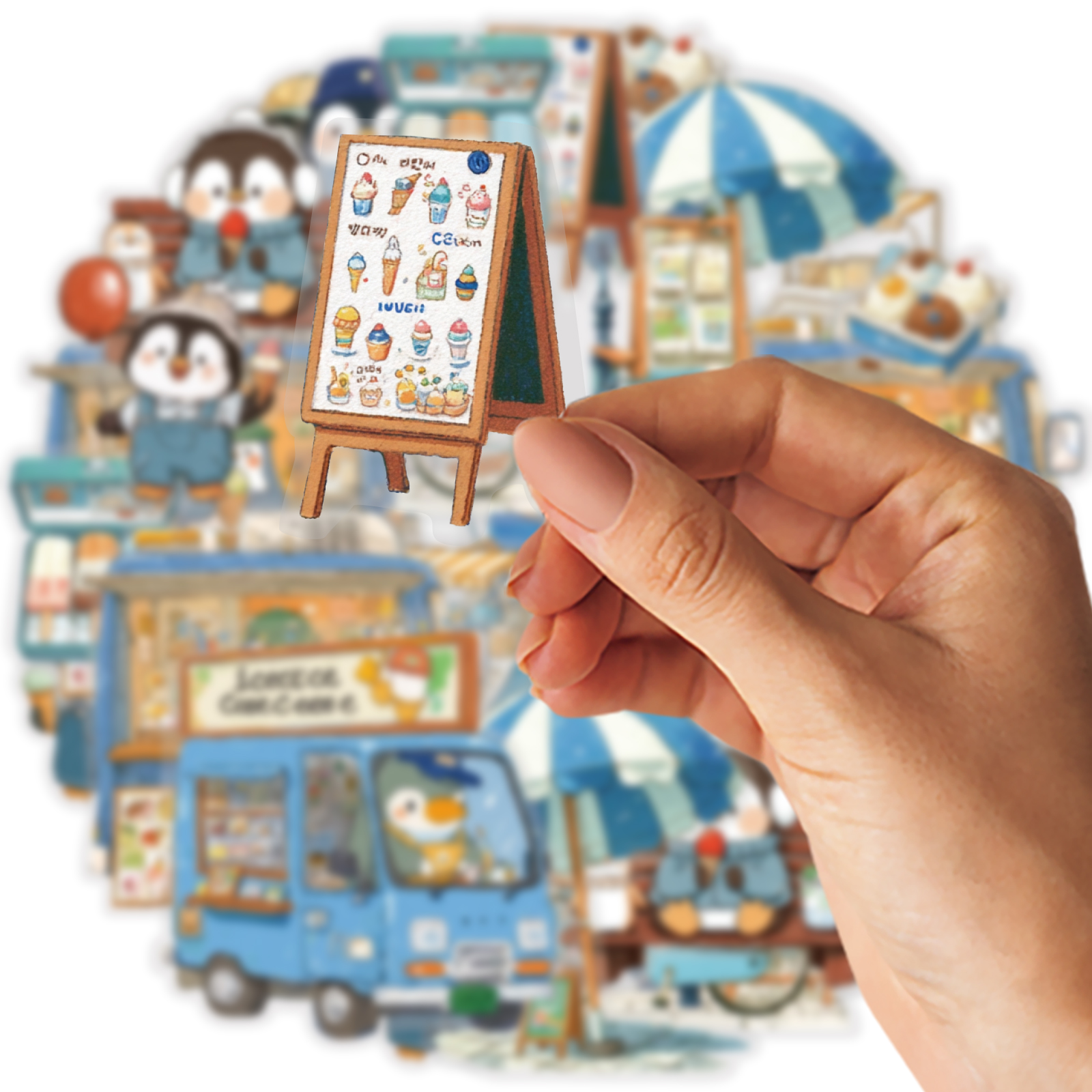 Etori Life 15Pcs Cute Penguin  - Stationery Office Supply Store บทวิจารณ์และราคา