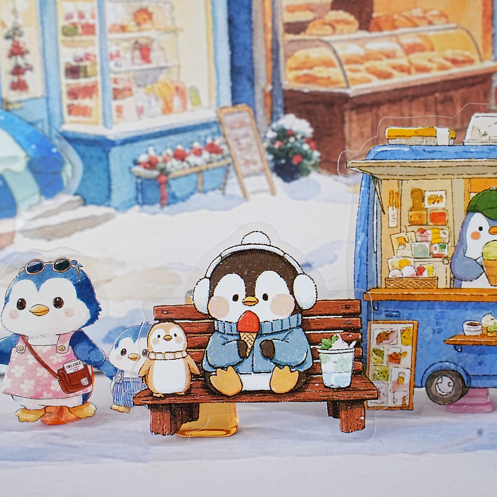 Etori Life 15Pcs Cute Penguin  - Stationery Office Supply Store บทวิจารณ์และราคา
