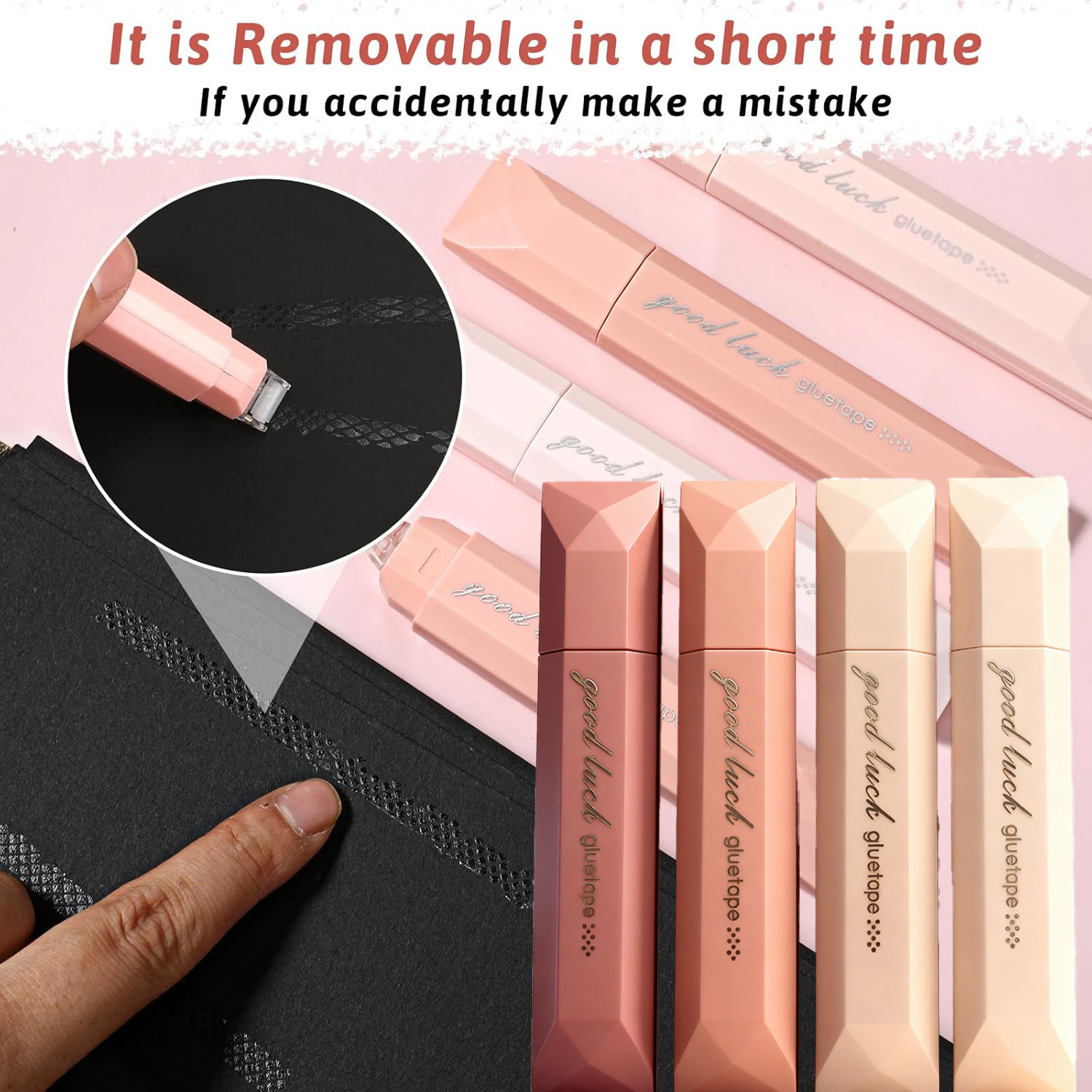 Double Sided Tape Roller Stron - Glue Stick Pack บทวิจารณ์และราคา