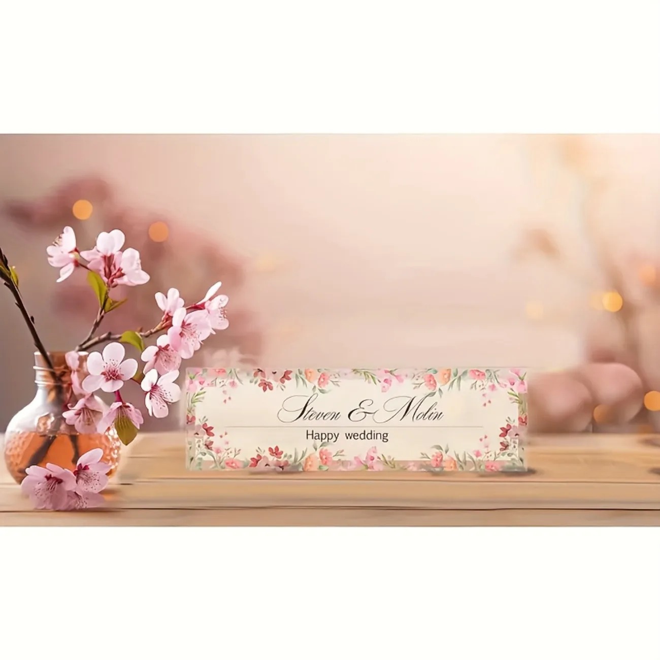 Customizable 2D Acrylic Desk N - Desk Name Plate บทวิจารณ์และราคา
